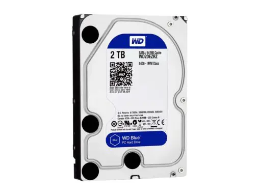 Western Digital Blue 2TB WD20EZBX HDD - 3.5 inch, 7200 RPM, 256MB Cache, SATA III