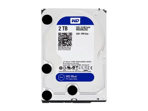Western Digital Blue 2TB WD20EZBX HDD - 3.5 inch, 7200 RPM, 256MB Cache, SATA III
