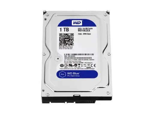 Western Digital Blue 1TB WD10EZEX HDD - 3.5 inch, 7200 RPM, 64MB Cache, SATA III
