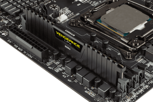 CORSAIR Vengeance LPX Memory Kit - Black, 16GB (1 x 16GB) DDR4, 3200MHz CL16 (CMK16GX4M1E3200C16)