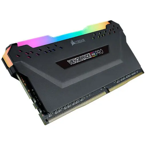 CORSAIR Vengeance RGB PRO Memory Kit - Black, 8GB (1x8GB) DDR4, 3000MHz CL16 (CMW8GX4M1D3000C16)