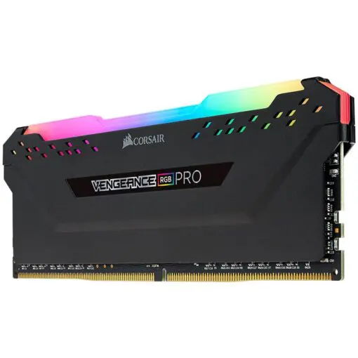 CORSAIR Vengeance RGB PRO Memory Kit - Black, 8GB (1x8GB) DDR4, 3000MHz CL16 (CMW8GX4M1D3000C16)