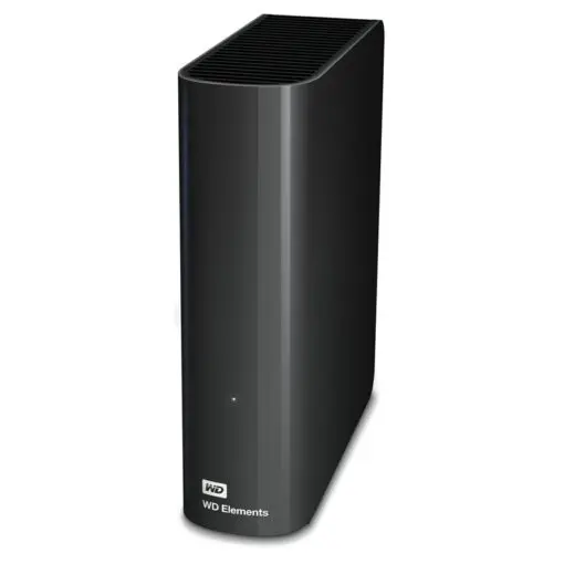 Western Digital Elements 12TB Desktop HDD (WDBBKG0120HBK-SESN)
