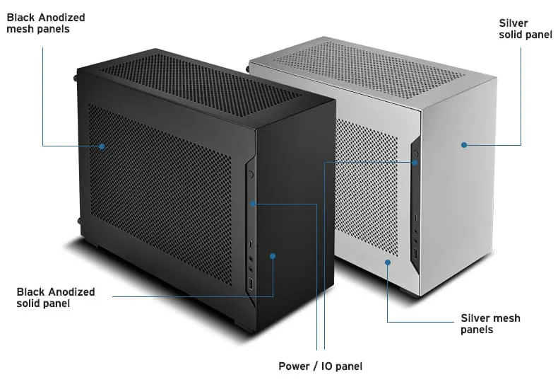 Lian Li A4-H2O A4 - Silver, iTX Case 25 a4h2o 003