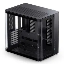 Jonsbo TK-2 Black Mid Tower Case - Hyperboloid Glass Design, Mid-Tower, Support BTF MB + 360 AIO 33 2023112855348