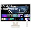 LG 25SR50F-W MyView Smart Monitor with webOS - 24.5 inch FHD (1920x1080), IPS 8ms (Typ.), HDR 10