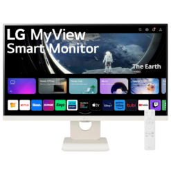 LG 25SR50F-W MyView Smart Monitor with webOS - 24.5 inch FHD (1920x1080), IPS 8ms (Typ.), HDR 10