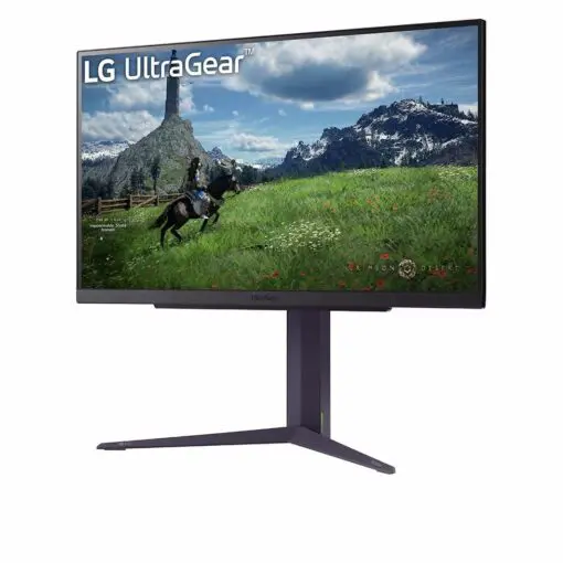 LG 27GS85Q-B Ultragear Gaming Monitor - 27 inch QHD (2560x1440), 200Hz (O/C), Nano IPS 1ms (GtG), DisplayHDR™ 400, DCI-P3 98% (Typ.), G-SYNC® Compatible, AMD FreeSync™