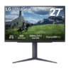 LG 27GS85Q-B Ultragear Gaming Monitor - 27 inch QHD (2560x1440), 200Hz (O/C), Nano IPS 1ms (GtG), DisplayHDR™ 400, DCI-P3 98% (Typ.), G-SYNC® Compatible, AMD FreeSync™