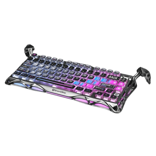 GravaStar Mercury K1 Pro Special Edition - Cyberpunk Gaming Keyboard