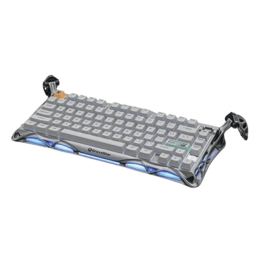 GravaStar Mercury K1 Pro - Concrete Gray Gaming Keyboard