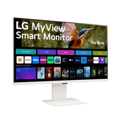 LG 32SR83U-W MyView Smart Monitor with webOS - 31.5 inch 4K UHD (3840 x 2160), IPS (3-side), DCI-P3 90%, 5ms, HDR 10