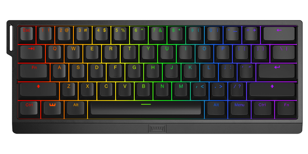 Wooting 60HE+ Gateron x Lekker switch Gaming Keyboard - 60% Rapid Trigger, RGB 35 615c189314611a0fceee2d64 Function layer 0 min