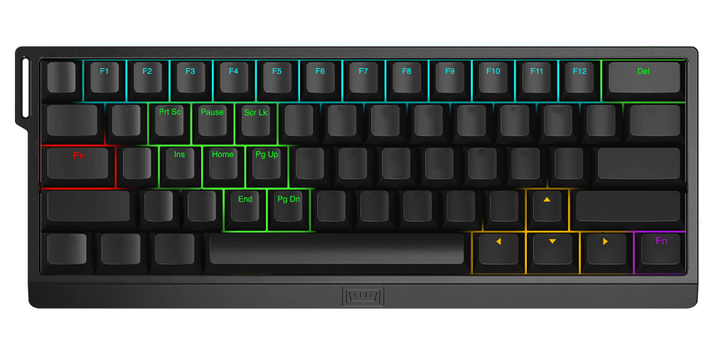 Wooting 60HE+ Gateron x Lekker switch Gaming Keyboard - 60% Rapid Trigger, RGB 36 615c18a61ffed134792eb62f Function layer 1 min