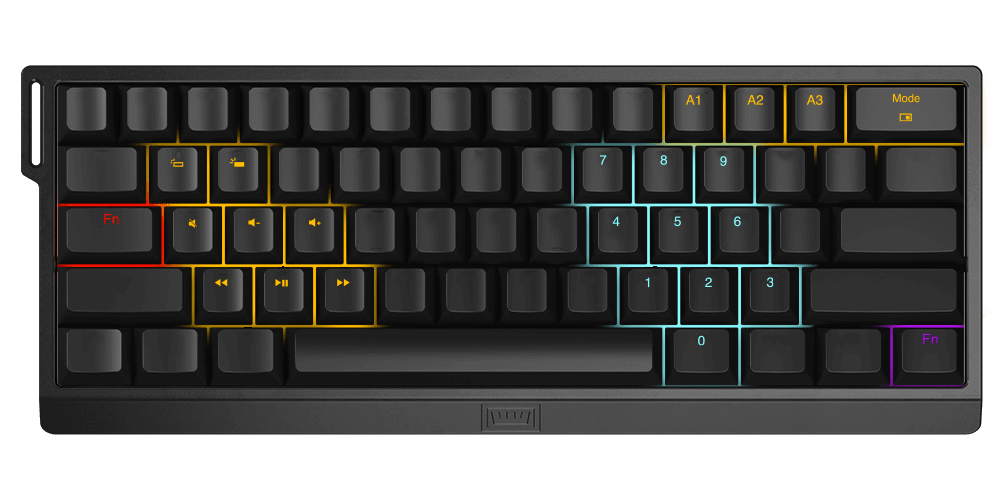 Wooting 60HE+ Gateron x Lekker switch Gaming Keyboard - 60% Rapid Trigger, RGB 37 615c18b8d70ab68435b9f77f Function layer 2 min