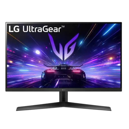 LG 27GS60F-B Ultragear Gaming Monitor - 27 inch FHD (1920 x 1080), 180Hz, IPS 1ms (GtG), HDR10, sRGB 99% (Typ.), NVIDIA® G-SYNC® Compatible, AMD FreeSync™