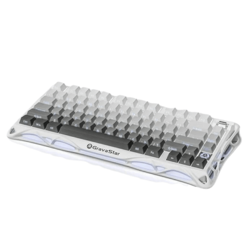 GravaStar Mercury K1 Gaming Keyboard - Gradient White