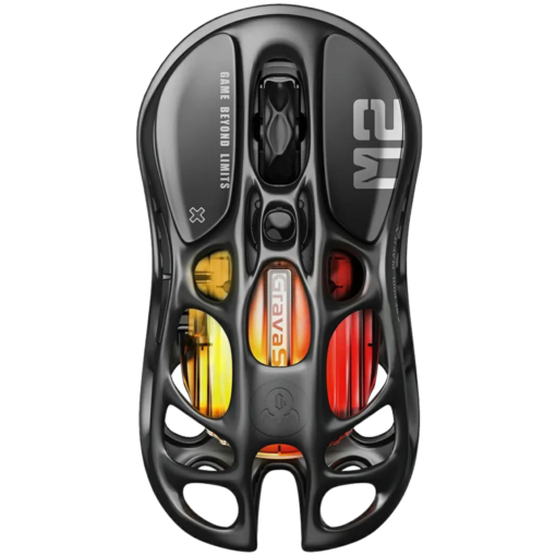 GravaStar Mercury M2 Stealth Black Wireless Gaming Mouse