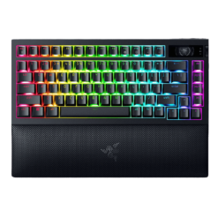 Razer BlackWidow V4 Pro 75% Wireless Gaming Mechanical Keyboard - OLED Display, Hot-swappable, True 4K Hz Wireless, Bluetooth 5.1, Razer™ Orange Tactile Switches Gen‑3 10 RAZER BLACKWIDOW V4 PRO 75 WIRELESS pic 1