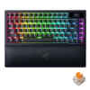 Razer BlackWidow V4 Pro 75% Wireless Gaming Mechanical Keyboard - OLED Display, Hot-swappable, True 4K Hz Wireless, Bluetooth 5.1, Razer™ Orange Tactile Switches Gen‑3