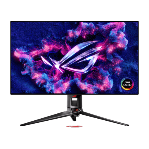 ASUS ROG Swift OLED PG32UCDP Gaming Monitor - 32 inch 4K UHD (3840 x 2160), WOLED, 4K 240Hz - FHD 480Hz, Type-C® (90W PD)