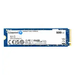 Kingston NV3 500GB (SNV3S/500G) SSD - M.2 NVMe PCIe Gen 4x4, Read 5.000 MB/s, Write 3.000 MB/s 7 SNV3S 500GB zm lg