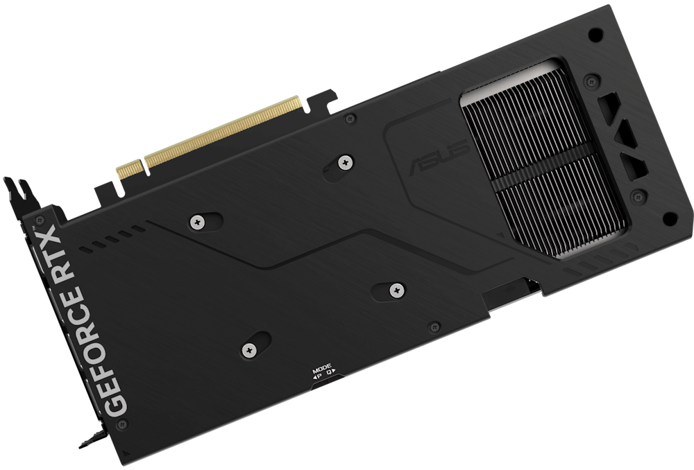 ASUS PRIME GeForce RTX 4070 SUPER 12GB GDDR6X (PRIME-RTX4070S-12G) Graphics Card 60 backplate