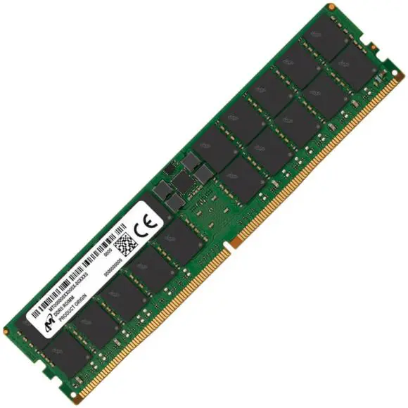 MICRON 16GB (1x16GB) 4800MHz CL40 DDR5 ECC R-DIMM Memory Kit - non heatsink, 1Rx8 16Gbit (MTC10F1084S1RC48BA1R) 8 1 1