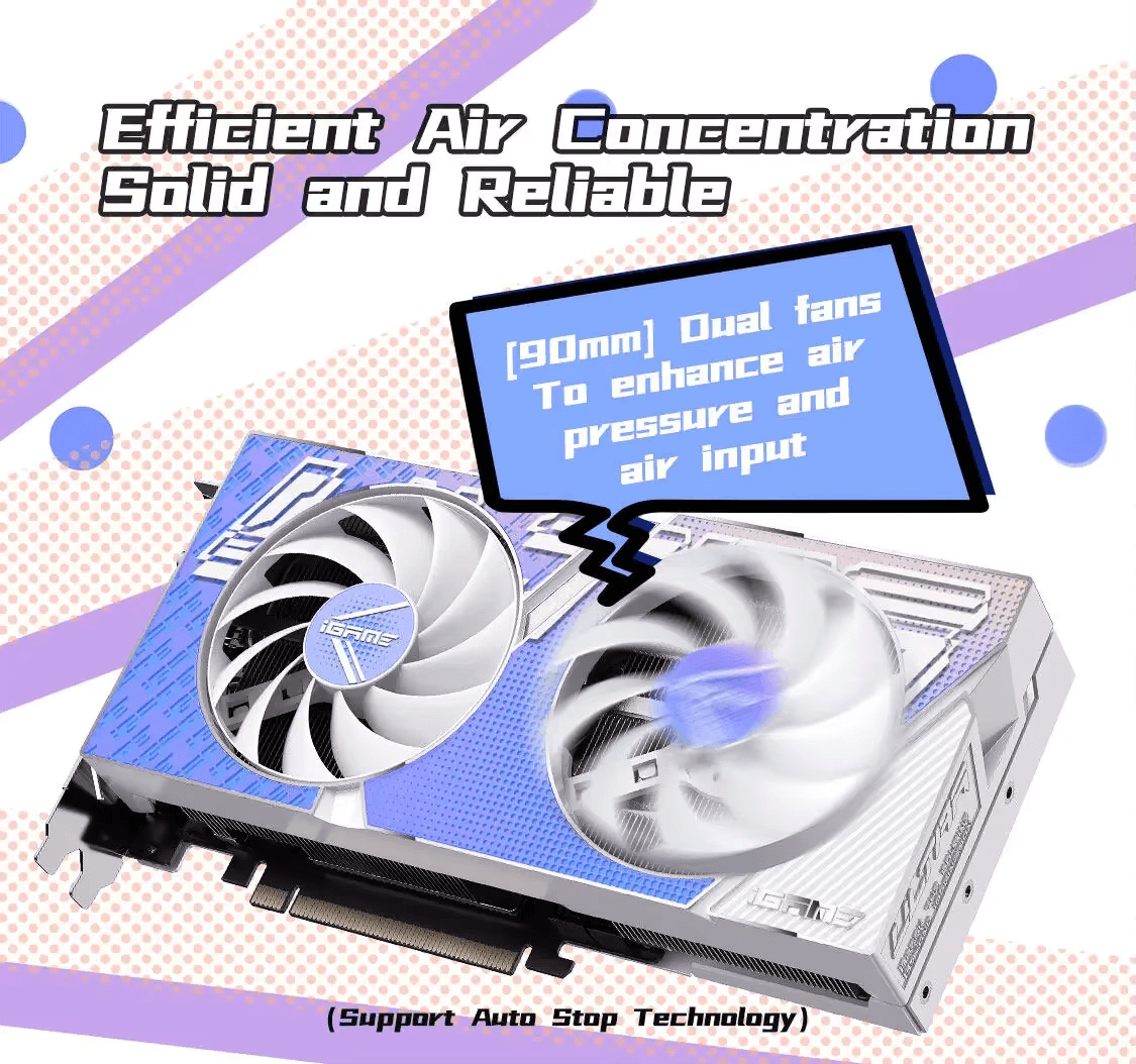 Colorful iGame GeForce RTX 4060Ti Ultra W DUO OC 8GB-V Graphics Card 22 11