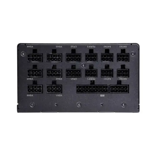 Super Flower Leadex Platinum SE 1000W PSU - Black, 80 Plus Platinum, Full Modular, 140mm Dual Ball Bearing Fan