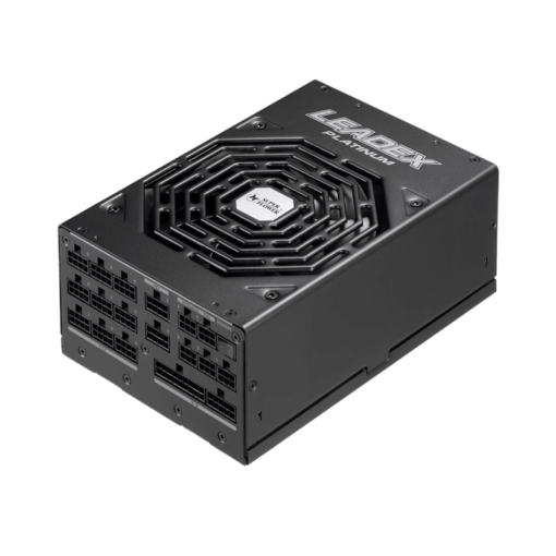 Super Flower Leadex Platinum 2000W PCIe5.0 (SF-2000F14HP) PSU - 2000W, Black, 80 Plus Platinum, Full Modular, 140mm Two-ball bearing fan