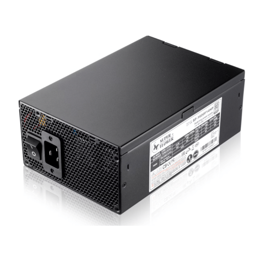 Super Flower Leadex Platinum 1600W PCIe5.0 (SF-1600F14HP) PSU - 1600W, Black, 80 Plus Platinum, Full Modular, 140mm Two-ball bearing fan