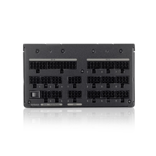 Super Flower Leadex Platinum 1600W PCIe5.0 (SF-1600F14HP) PSU - 1600W, Black, 80 Plus Platinum, Full Modular, 140mm Two-ball bearing fan
