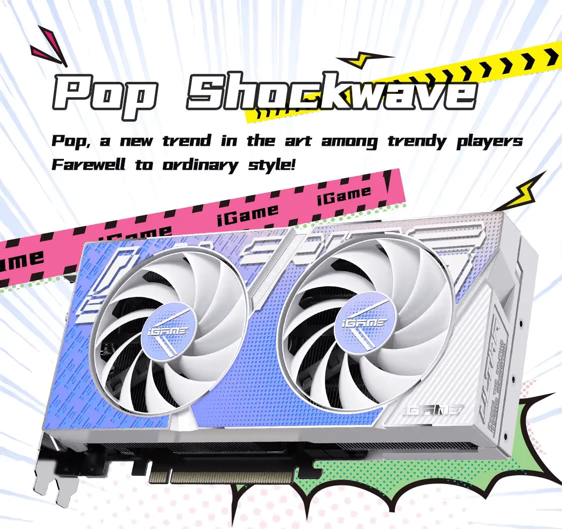 Colorful iGame GeForce RTX 4060Ti Ultra W DUO OC 8GB-V Graphics Card 18 7