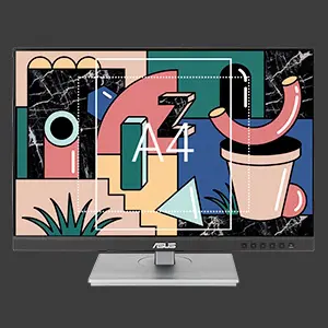 ASUS ProArt Display PA248CNV Professional Monitor - 24.1 inch, 16:10, IPS, WUXGA(1920 x 1200), 100% sRGB+Rec.709, ΔE < 2, Calman Verified, HDR-10, USB-C Docking, RJ45, 75Hz, HDR-10, Ergonomic Stand 33 8