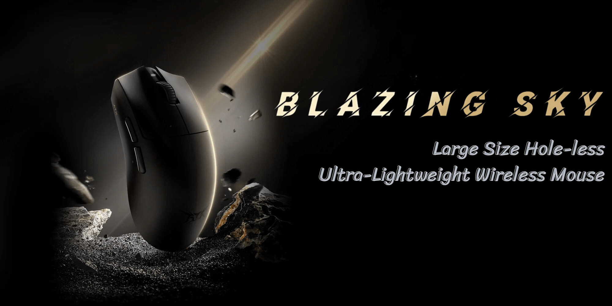 ATK Blazing Sky X1 Ultimate (8K dongle included) Gaming Mouse - PAW3950 Ultra Sensor, 51g±3g, Omron Optical Micro Switches-D2FP, Full-Size Gaming Mouse Feet 18 ATK X1 page 1