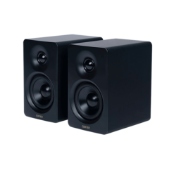 Edifier M60 Black 2.0 Compact Bookshelf Speakers - 66W (RMS) total, Bluetooth V5.3, USB-C, AUX inputs