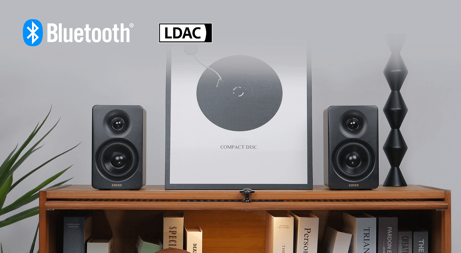 Edifier M60 Classic Oak 2.0 Compact Bookshelf Speakers - 66W (RMS) total, Bluetooth V5.3, USB-C, AUX inputs 16 EDIFIER M60 page 5