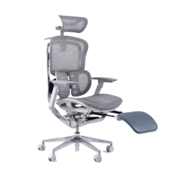 Gami Crom Pro Edition Ergonomic Chair - Khung hợp kim nguyên khối, lưng Carbon ngả 9 cấp độ, Mono Control, tay ghế 360 độ, lưới solidmesh USA, mâm Slideseat 3D Pro 31 Gami Crom Pro product Grey 1
