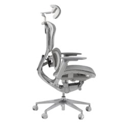 Gami Crom Pro Edition Ergonomic Chair - Khung hợp kim nguyên khối, lưng Carbon ngả 9 cấp độ, Mono Control, tay ghế 360 độ, lưới solidmesh USA, mâm Slideseat 3D Pro 29 Gami Crom Pro product Grey no legrest
