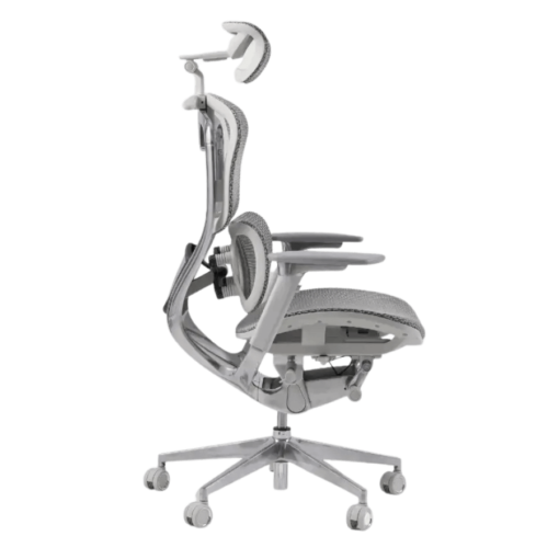 Gami Crom Pro Edition Ergonomic Chair - Khung hợp kim nguyên khối, lưng Carbon ngả 9 cấp độ, Mono Control, tay ghế 360 độ, lưới solidmesh USA, mâm Slideseat 3D Pro