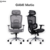 Gami Metic Ergonomic Chair - FluidMotion System, ngả lưng 130 độ, Lưới Krall + Roth, tựa đầu HeadFlex 8D, kê tay 3D