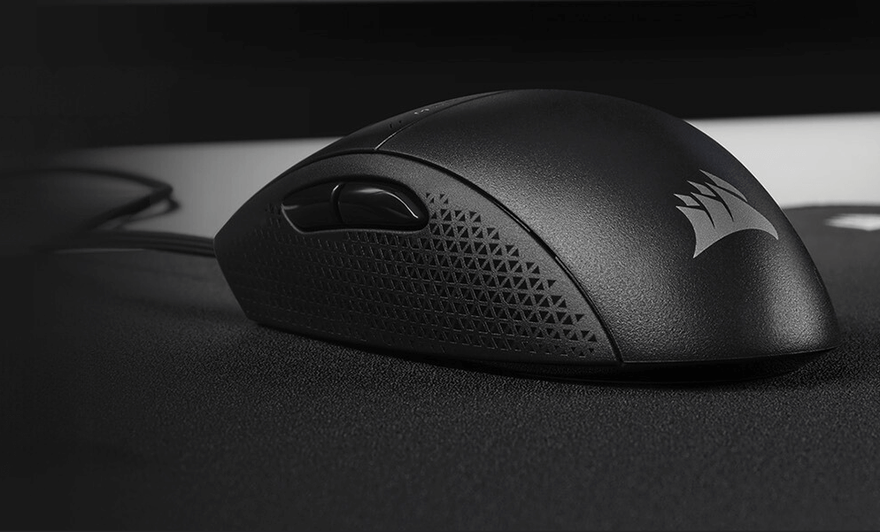CORSAIR M55 Wired Lightweight Gaming Mouse - Black, 16000 DPI, Six Programmable Buttons, Textured Side Grips 55 M55 WIRED LIGHTWEIGHT GAMING MOUSE mb 4