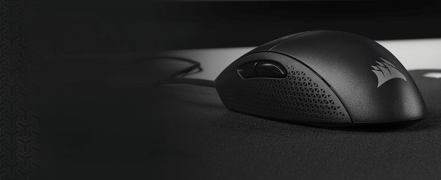 CORSAIR M55 Wired Lightweight Gaming Mouse - Black, 16000 DPI, Six Programmable Buttons, Textured Side Grips 37 M55 WIRED LIGHTWEIGHT GAMING MOUSE pc 5