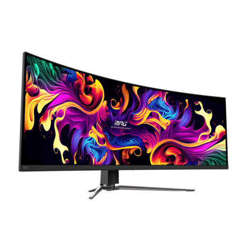 MSI MPG 491CQP QD-OLED Curve 1800R Gaming Monitor - 49" 32:9 DQHD (5120 x 1440) 144Hz 0.03ms (GTG), HDR 400