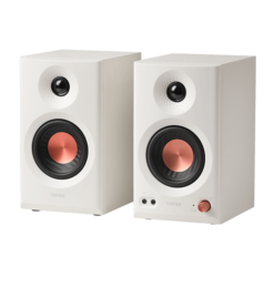Edifier MR3 White 2.0 Powered Studio Monitor Speakers System - 18W x 2 (RMS) total, Bluetooth V5.4