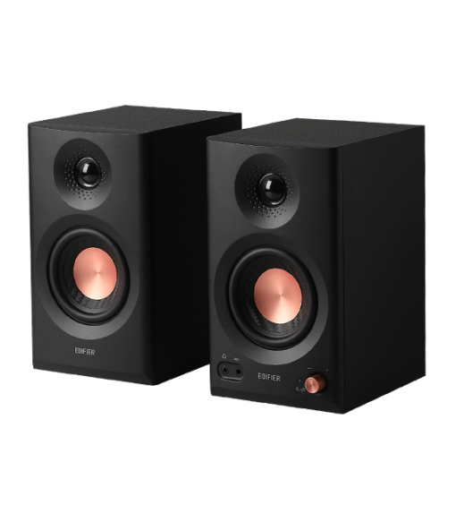Edifier MR3 Black 2.0 Powered Studio Monitor Speakers System - 18W x 2 (RMS) total, Bluetooth V5.4