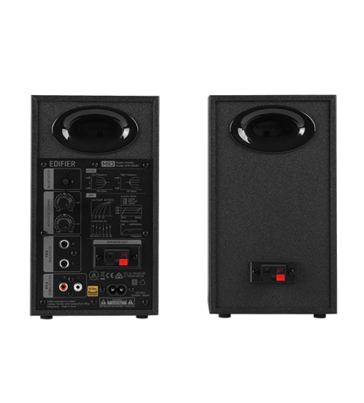 Edifier MR3 Black 2.0 Powered Studio Monitor Speakers System - 18W x 2 (RMS) total, Bluetooth V5.4