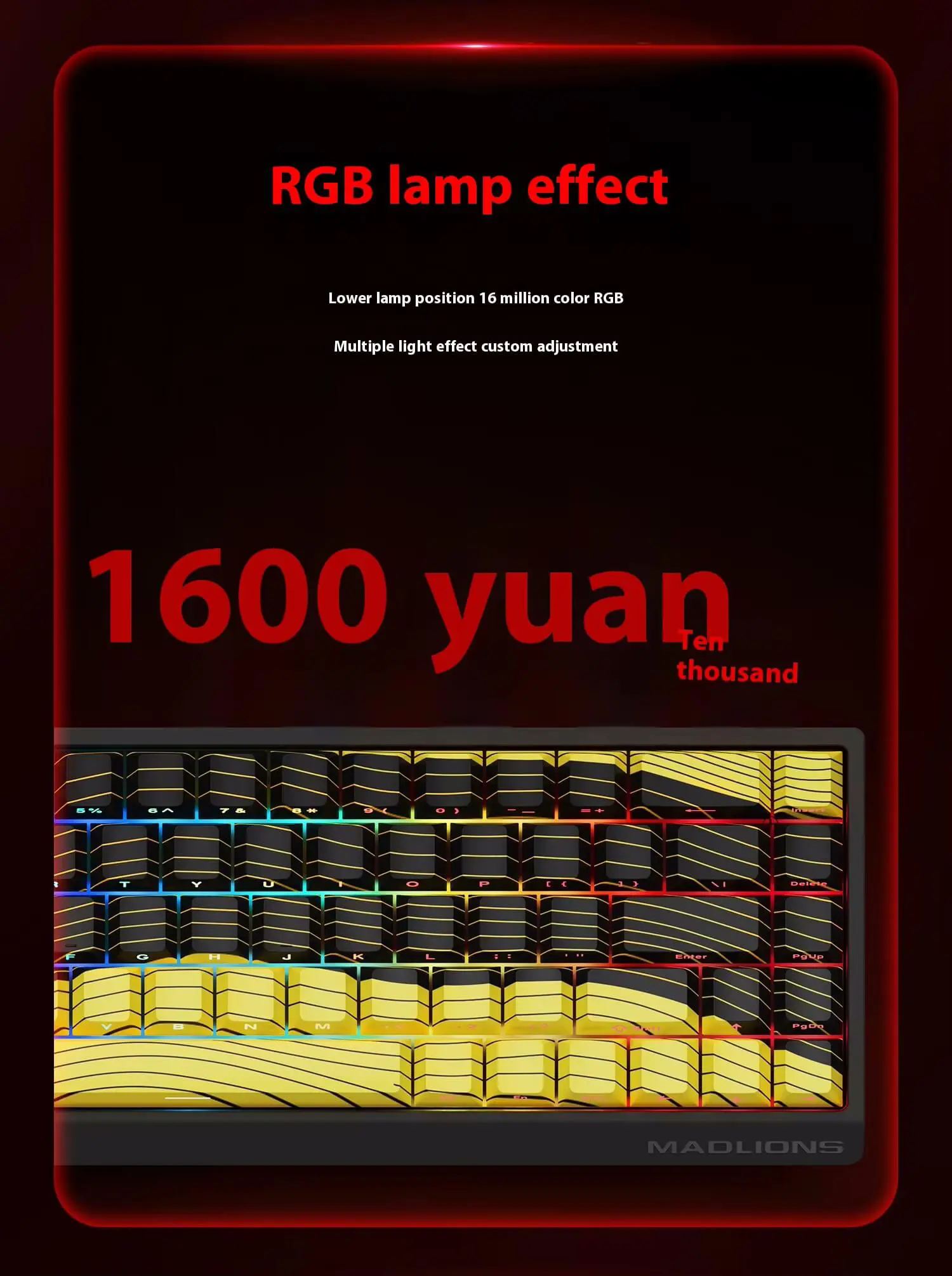 MadLion Mad68 HE RGB (8000Hz) Gateron Universal Magnetic (Non sealed) Gaming Keyboard 20 MadLion Mad68 HE RGB page 12