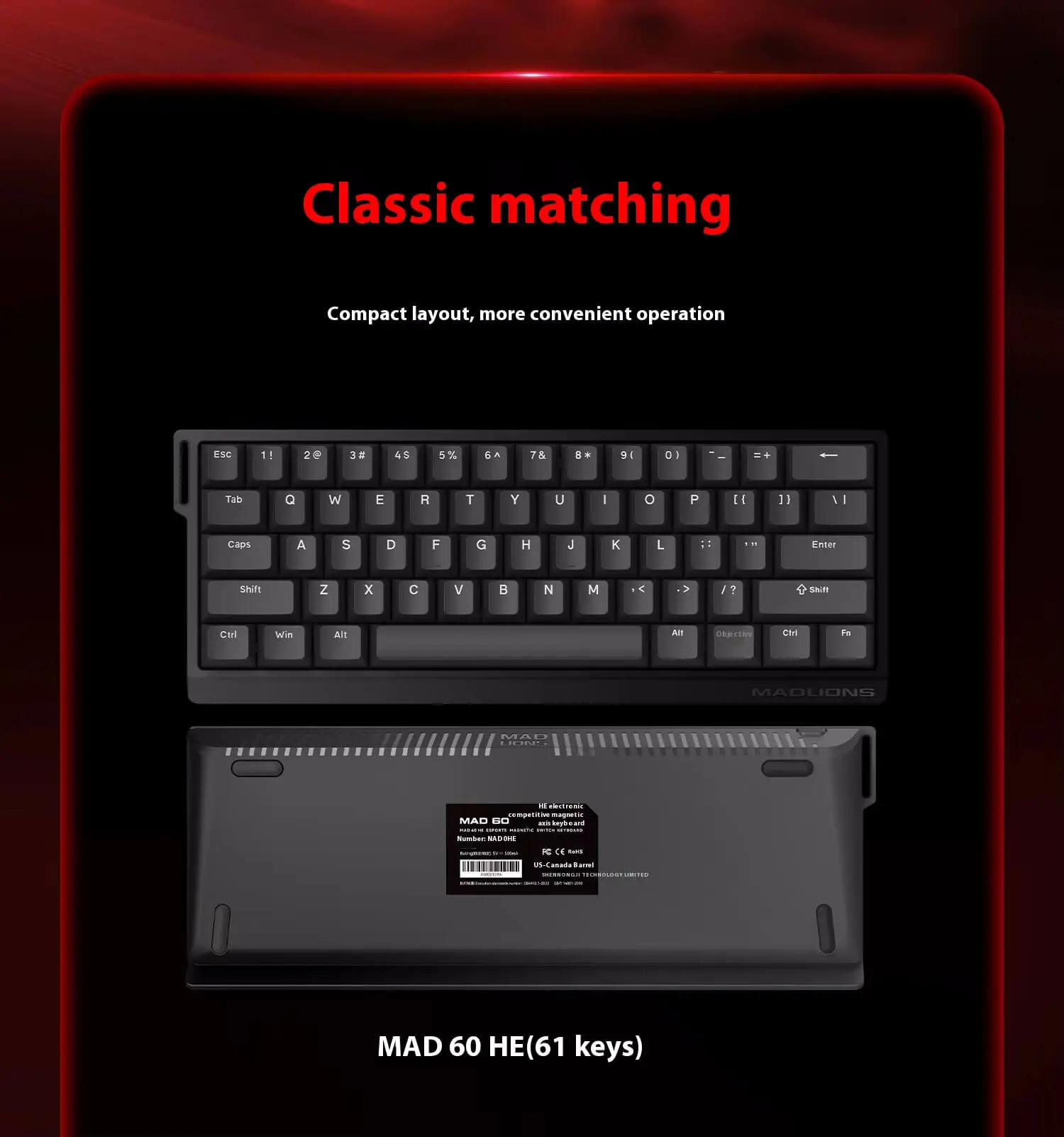 MadLion Mad68 HE RGB (8000Hz) Gateron Universal Magnetic (Non sealed) Gaming Keyboard 17 MadLion Mad68 HE RGB page 8